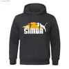 Heren Hoodies Sweatshirts Leeuwen Rennen En Springen Op Het Grasland Kleding Mannen Grappig Casual Streetwear Persoonlijkheid Trui Hoodies Fleece Casual Tops T240110