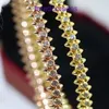 Carter Bracciale di design classico nuovo di zecca Prodotto alla moda Lucky Snap Gear Corpo nudo da donna Salice Versatile Diamond Bullet Hanno confezione regalo