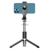 Selfie Monopods Selfie Stick Tripod Tripod Tripod Portable Propod Stand Wireless Remote Control متوافق مع Android YQ240110