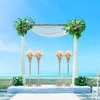 90cm/150cm) Suporte de flor de pedestal de corredor Peças centrais de casamento Decoração de mesa Suporte de cenário floral Suporte de pano de fundo de porta de arco Suporte para eventos de casamento Cenário de arco de festa