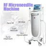 Fabrikpreis 2 Griffe 25 64 Pins Hautlifting RF Mikronadel Narbe Akne Falten Dehnungsentfernung RF Microneedling Facelifting Hautverjüngung Schönheitsmaschine