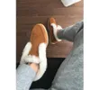 Women Ankle Boots Cow Suede Leather Winter Shoes Natural-fur Warm Slip-on Snow for 230922