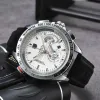 NY TOG TAG CARRERA DESIGNER Luxury Men's High Quality Watch Quartz Chronograph Watches flera stålband Män klockor Wristw Multifunktion All Dial Work Sapphire