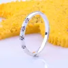 2024 Designer Pandoraring Dora's Band Rings S925 Silver Shine Gold Exotic and Striped Ring Valentine's Day Gift Girl