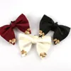 red men's solid color big bow tie tuxedo Korean version casual horn groom suit bow 240109