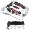 Electronic Foot Massager Far Infrared Heating Acupuncture Points Reflexology Feet Massage Slimming Belt Pads Body Care