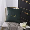 Luxe lit petit déjeuner salon canapé et chevet moderne américain oreiller coussin modèle chambre broderie oreillers couverture cadeau