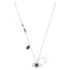 Swarovskis collier concepteur femmes qualité originale pendentif colliers correspondant édition collier oeil du diable pour les femmes cristal chaîne de collier oeil du diable pour les femmes