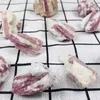 Decorative Figurines Natural Pink Tourmaline Cluster Crystal Wand Point Specimen Lucky Healing Stones And Crystals Decoration