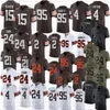 Nick Chubb Denzel Ward Football Jersey Deshaun Watson Amari Cooper Myles Garrett Stitched jerseys