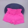 Zestawy odzieży Dziewczyny 1-7t Ubrania dla niemowląt Summer Floral Shorts Big Bow Tank Tops Dzieci Zestaw dzieci 2 3 4 5 6 lat