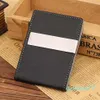 Designer-Whole- Hommes Mince Cuir Slim Magic ID Titulaire Money Clip Wallet 239I