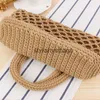 TOTES NEW HOLLOW FISHING NET WOVEN TIDE MEMALE PORTABLE HOLIDE BEACH VINTAGE TRAVEL BAGSTYLISHYSLBAGS