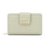 Wallets Multi-functional Solid Color Pu Women's Purse Short Korean Clutch For Women Card Holder