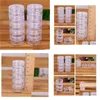 Other Home Storage Organization 5G Cream Jars Screw Caps Clear Plastic Makeup Sub-Bottling Empty Cosmetic Container Small Sample M Dhcsk