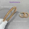 Fashion Bracelet Carter Ladies Rose Gold Silver Lady Bangle V gold bullet narrow version bracelet with flexible rivets high end quality Have Gift Box