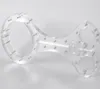 Luxury BDSM Bondage Male Female Transparent Crystal Cangue Round Neck Ring Oval Handcuffs Wrist Restraint Yoke Pillory sex toy1413427