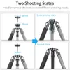 Gimbals ST324CT/ST324CF Camera z włókna węglowego statyw Profesjonalny statyw ptaków statyw z miską i adapterem do kamery DSLR