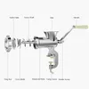 Aluminum Meat Grinder 10# Stuffers Manual Sausage Stuffer With Tubes Tool Mincer For Home Kitchen Accessories 240110