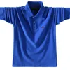 XS-5XL Vêtements de sport à la mode de haute qualité -Design Polos pour hommes Chemises à manches longues 100% coton Polos décontractés Homme Revers Mâle Tops 240109
