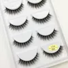 Borstar 10/50 lådor 37 Style 5 Par Natural 3D False Eyelashes Makeup Fake Eye Lashes Faux Cils Make Up Beauty Maquille grossist