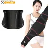 Bel karın şekillendiricisi unisex sporlar arka brace destek bel düzeltici alt bel destek kemeri karın bağlayıcı gövde vücut şekillendirici postnatal shapewear q240110