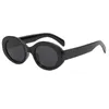 Designer Sunglasses black frame oval fashion sunglasses C home net red same triumphal arch Sunglasses plain glasses trend H3NN