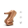 Chaussures de danse modernes pour femmes, baskets Standard en Satin à semelles souples, pour entraînement, salle de bal, valse, Tango, dames, 240110