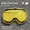 Copozz magnetiska skidglasögon med 2s Quick-Change Lens och Case Set UV400 Protection Anti-dim snowboard skidglas för män kvinnor 240109