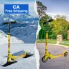 FunWater 2-in-1 Kindertrapper Sneeuwslee Kick Scooter Conversiekit Opvouwbaar Lichaam Lichtgewicht In hoogte verstelbare handgreep Peuterscooter voor kinderen, jongens en meisjes