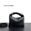 Italy Jodie Hangbag Bottegaa Handmade Woven Tote Bag Handbag for Women's 2023 New High-end Chain Single Shoulder Crossbody Bag