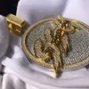 Manufactured Factory 18k Plating Custom Silver Pendant Bling vvs Moissanite Pendant Jewelry Hip Hop Name Pendant