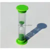 Andra klockor tillbehör grossist mini sandglass timglas sand klocka timer 120 sekunder 2 minuters glasrör timing matlagning spel dhlfi