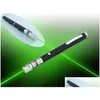 Laserpekare Great Powerf Light Stylish 650Nm Red Blue Green Pointer Pen Lazer Beam 1MW Hög Power Drop Delivery Electronics Gadgets Otuix