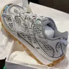 Tasarımcı Yörünge Sneaker 2024 Ayakkabı Bottaega Kadınlar Erkek Moda Spor ayakkabıları Stil Sıradan Gümüş Çift Yeni Izgara Sporları