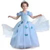 Vestido de princesa para niña, disfraz de fiesta de Navidad para niños, ropa para niñas, ropa de baile de fantasía 240109