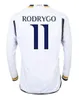 23/24 Real Madrid Langarm BELLINGHAM Fußballtrikot 2023 MODRIC ALABA VINI JR Trikot RODRYGO VALVERDE TCHOUAMENI ARDA GULER KROOS Fußballuniform