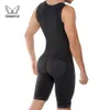 Bodysuit Men viktminskning Formear Full Body Shapers Slimming Plus Size Open Crotch Abdomen Shaper midjetränare Underkläder S-6XL 240110
