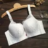 Black White Big Bust Bras for Women Push Up Underwear 80 85 90 95 100 105 110 115 C D DD E Cup Bralette Sexig spets BH BHS C3313 240109