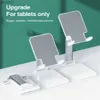 Soportes para teléfonos celulares Soportes Actualización Soporte para tableta de escritorio de metal Mesa celular Plegable Soporte extendido Soporte para teléfono móvil Soporte para ajustable YQ240110