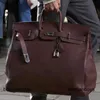 Sacs à bandoulière de voyage d'affaires de grande capacité, fourre-tout de styliste de marque française Paris avec 50cm de mode unisexe, bagages de Fitness T