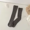 5 أزواج/الكثير من فتيات الأطفال الركبة الجوارب عالية الجوارب أطفال ناعم القطن الأميرة Socken الأطفال الأولاد طويلة الجورب كشكش 2-8YEARS تدفئة الساق 240109