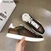 Berluti Mens Shoes Playoff Leather Sneakers Berlut New Mens Scritto Pattern Trendy Sports Calf Lace Up Casual Rj