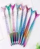 Mermaid Gel Pen Gift Stationery Cartoon Fish Rollerball Pens School Office Business Business Audctions Award Bize Black INK4883179