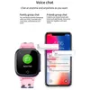 Dispositivi Xiaomi Mijia Bambini GPS Smart Watch Temperatura corporea Monitor audio Videochiamata Orologio traccia Impermeabile SOS Baby Kids Smartwatch