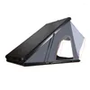 Tente triangulaire de toit rigide pour voiture SUV, toit pliant, porte-bagages, artefact de voyage pour voiture