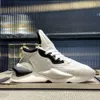 Y3 Kaiwa Scarpe alla moda in pelle vera in pelle di pelle di pelle sport sport traspiranti y-3 scarpe casual da uomo da donna sneaker