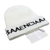 Balencia Beanie Gorro de punto de diseñador de lujo clásico Gorro para el frío a la moda para hombres y mujeres 2024