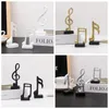 Set Of Three-Note Figurine Decorative Art Statuette Musical Note Handicraft Living Room Wine Cabinet Desk Ornaments Home Decor 240109