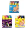 Body Paint Crayons Pearl Neon Fluorescent Maquiagem Makeup Kids Face Paint Pigment UV Glow Painting 6 ColorSet1421289